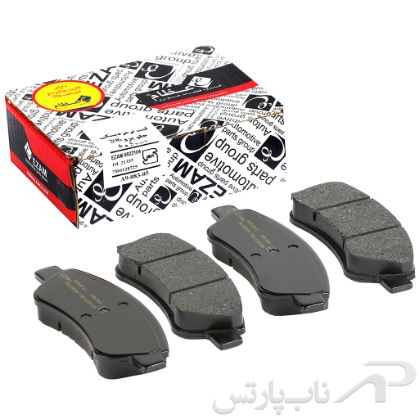 تصویر  لنت ترمز دیسکی جلو پژو 206 تیپ 5 و 6