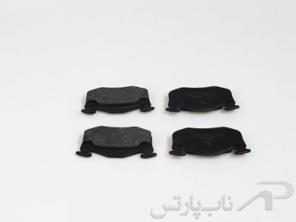 تصویر  لنت ترمز عقب با شیم پژو 206 تیپ 5 و 6