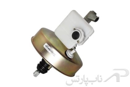تصویر  بوستر ترمز با پمپ (مستر سیلندر) دو مداره 