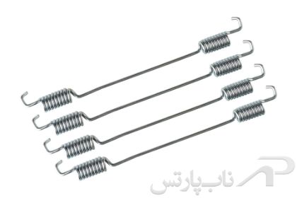 تصویر  فنرهای طبق ترمز ABS دار چرخ عقب پژو 405 برند آذین تنه