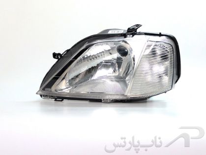 تصویر  چراغ جلو با موتور و بدون سوکت راهنما سمت چپ تندر (ال 90) 