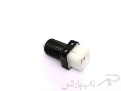 تصویر  سوییچ فشنگی استپ ترمز و کلاچ داخل کاسه پدال 2 پایه مشکی پژو 405 برند عظام
