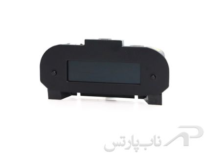 تصویر  صفحه نمایشگر ساعت (بدون نمایش ولوم رادیو) دیجیتال وسط داشبورد (MFD) پژو 206 تیپ 2 برند عظام