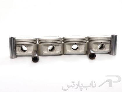 تصویر  پیستون سایز (0.25) با گژن پین تندر(ال 90) موتور (K4M)