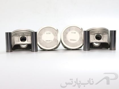 تصویر  پیستون سایز (0.50) با گژن پین تندر (ال 90) موتور (K4M)