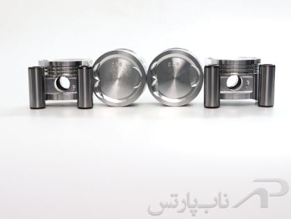 تصویر  پیستون سایز (0.50) با گژن پین (تعمیر دوم) پراید