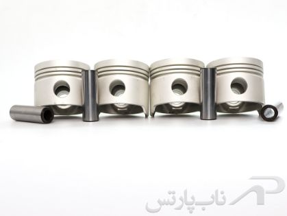 تصویر  پیستون سایز استاندارد (STD) با خار و گژن پین پیکان با موتور 1600 سی سی (LC-1600)