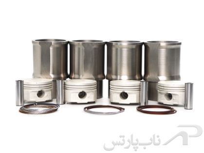 تصویر  پیستون با بوش مدل (JPL4) و رینگ برند (TP) موتور (TU3)