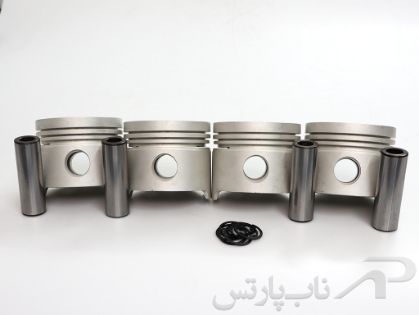 تصویر  پیستون سایز (0.30) با خار و گژن پین پیکان با موتور 1600 سی سی (HC-1600)