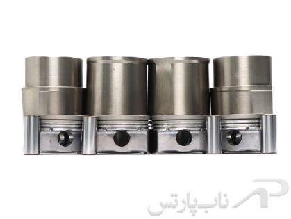 تصویر  پیستون با بوش پلاتو و گژن پین موتور (XUM)