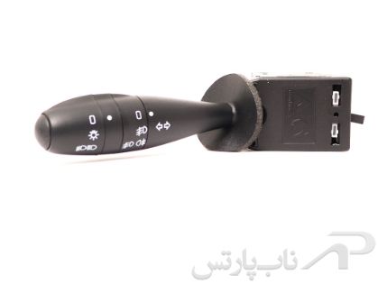 تصویر  دسته راهنما (کلید چراغها) پژو 206 برند عظام