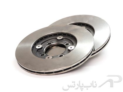 تصویر  دیسک ترمز چرخ جلو با ای بی اس (ABS) پژو روآ  (جفت)