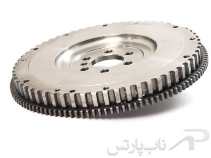 تصویر  فلایویل و دنده استارت موتور TU5 پژو 206 برند عظام