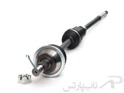 تصویر  پلوس کامل بلند راست (شاگرد) 22 خار با چرخدنده ABS (ای بی اس) پژو 206 برند شتاب کار