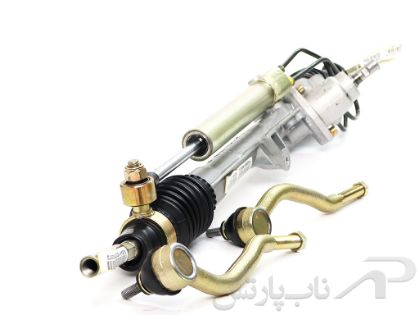 تصویر  جعبه فرمان کامل جک (کمک) از بیرون با شیر هیدرولیک طرح DVS (چهار گوش) پژو 405 برند شتاب کار
