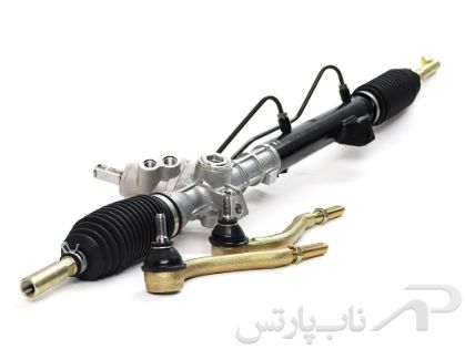 تصویر  جعبه فرمان کامل جک (کمک) داخل با شیر هیدرولیک طرح DVS (چهار گوش) پژو 405 برند شتاب کار