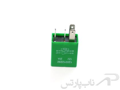 تصویر  رله مینی 4 پین 12 ولت 20 آمپر CEC برند عظام