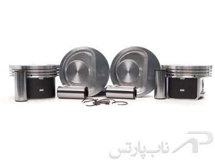 تصویر  پیستون سایز (0.20) با خار و گژن پین موتور (OHV)