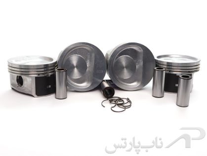 تصویر  پیستون سایز (0.30) با خار و گژن پین موتور (OHV)