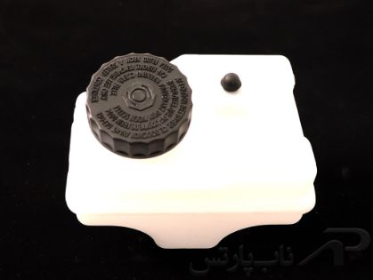 تصویر  منبع روغن ترمز با درب پژو 405 برند آذین تنه