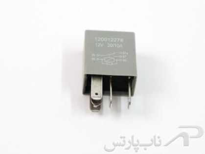 تصویر  رله میکرو 5 پین 12 ولت 20/10 آمپر CEC برند عظام