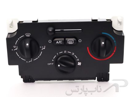 تصویر  صفحه کنترل تهویه مطبوع دستی پژو 206 و رانا 