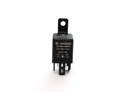 تصویر  رله سیستم تهویه 4 پایه 12VDC-25A دنا برند ساندن