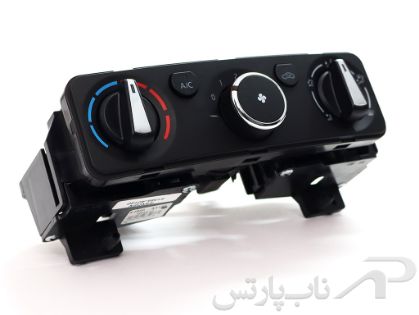تصویر  کنترل پنل (کلیدهای بخاری و کولر)کامل جدید سمند 