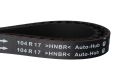 تصویر  تسمه تایم 104 دندانه ای مدل (104R17-HNBR) موتور  (TU3) تیپ 2 و تیپ 3
