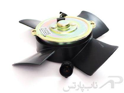 تصویر  موتور و پروانه فن کندانسور کولر پراید برند ساندن