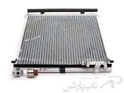 تصویر  رادیاتور کولر(کندانسور) با  کلید سه کاره طرح سابکول پژو 206 برند ساندن