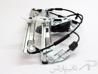 تصویر  مجموعه کامل شیشه بالابر سمت راننده پژو 206 طرح جدید 4.65