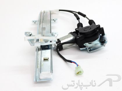 تصویر  مجموعه کامل شیشه بالابر عقب تیبا سمت راست (شاگرد)