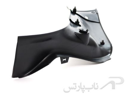 تصویر  قاب‏ پلاستیکی ‏روکش ‏پایین‏ ستون ‏عقب‏‏ چپ رانا لوکس- مشکی