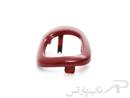 تصویر  قاب دور دستگیره در باز کن داخلی قرمز (طرح هارمونی) جلو راست (شاگرد) پژو 207 برند کروز