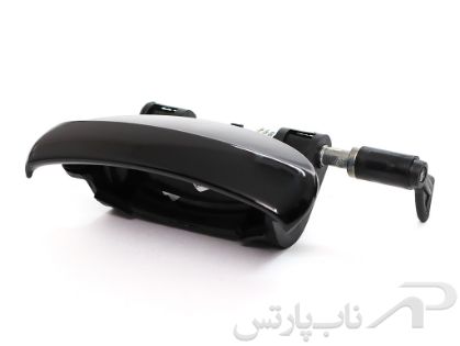 تصویر  دستگیره دربازکن بیرونی در عقب چپ-  مشکی آبنوس 9988  رانا سال