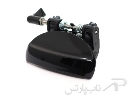 تصویر  دستگیره دربازکن بیرونی در عقب راست- مشکی آبنوس 9988  رانا سال