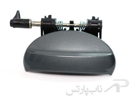 تصویر  دستگیره دربازکن بیرونی در عقب راست- خاکستری 7919  رانا سال