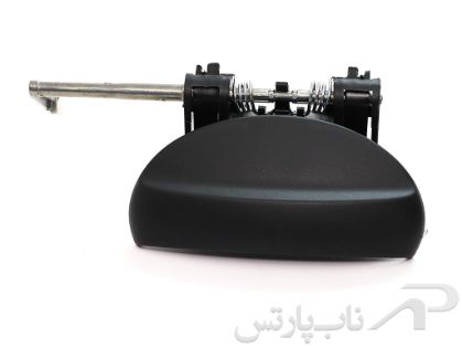 تصویر  مجموعه دستگیره دربازکن بیرونی در جلو راست رانا - مشکی