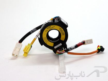 تصویر  رابط چرخشی (سوئیچ چرخشی) غربیلک فرمان 9 کانال پژو پارس بهینه