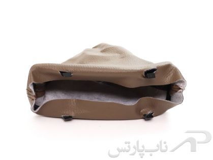 تصویر  مجموعه گردگیر ترمز دستی سمند بژ تیره
