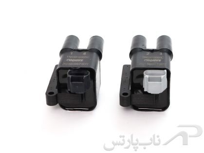 تصویر  مجموعه کویل دوبل احتراق موتور 1و4-2و3 تیبا - پراید - ساینا