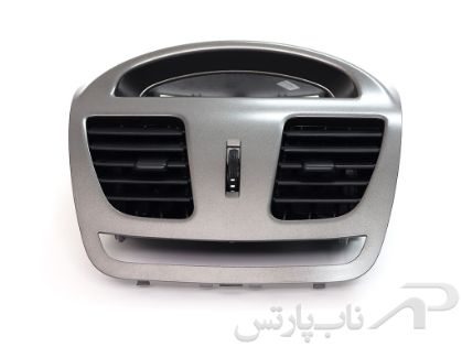 تصویر  دریچه هوای کولر وسط داشبورد (پنل مرکزی) کامل خاکستری کوییک برند کروز