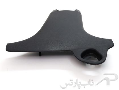 تصویر  قاب پلاستیکی روکش پایین ستون وسط راست رانا لوکس -مشکی‏