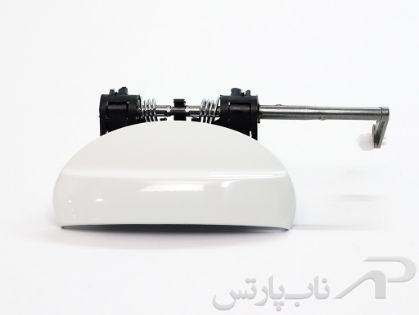 تصویر  دستگیره بیرونی درب جلو چپ سفید 9026 رانا پلاس برند کروز