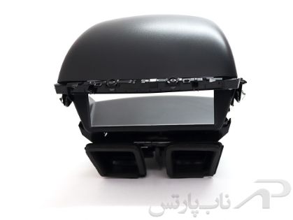 تصویر  مجموعه خروجی هوای مرکزی داشبورد مشکی ( دریچه میانی 207)