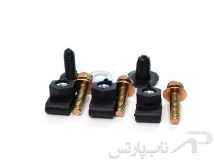 تصویر  پیچ با خار گل پخش کن کامل عقب
