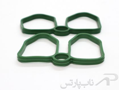 تصویر  واشر (اورینگ) منیفولد هوا سیلیکونی طرح زیمنس موتور XU7 پژو 405 برند پویا قطعه با دوام