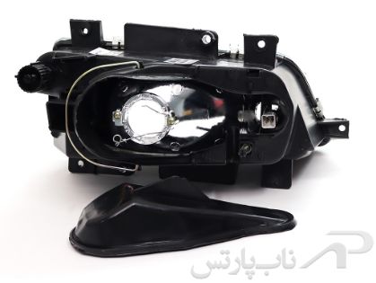 تصویر  چراغ جلو 405 چپ پلاستیکی-شیشه