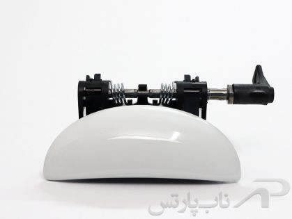 تصویر  مجموعه دستگیره بیرونی پژو 207-عقب چپ-سفید